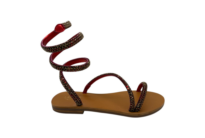 SANDALIA PLANA STRASS